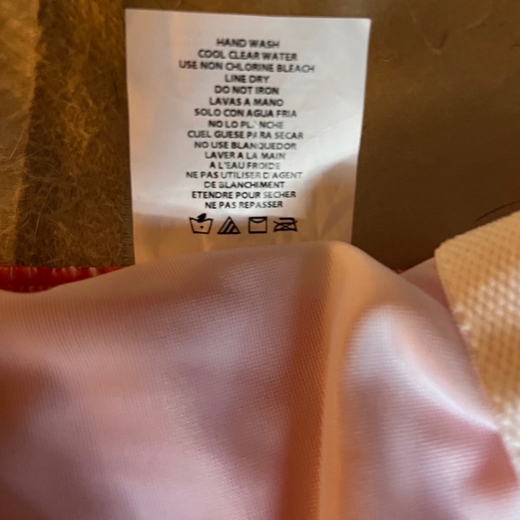 Aqua Green One-Piece Lined Swim Skirt NWOT W/ Attached Flirty Ruffle Skirt-SZ 8 - Picture 12 of 13